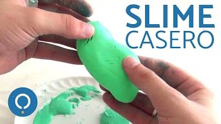 SLIME CASERO SIN BORAX muy fácil de hacer [upl. by Siekram]