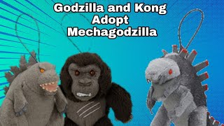 Kaiju Plush Movies Godzilla And Kong Adopt Mechagodzilla Ft MrTreeman [upl. by Uni]