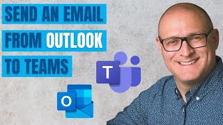 How to send an email from Outlook to Microsoft Teams [upl. by Erund810]