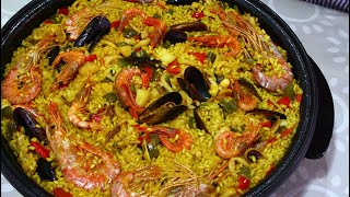 Paella de marisco [upl. by Dowdell248]