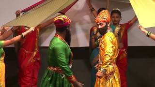 Chatrapati Shivaji Maharaj Powada 7th Std Annual Function 201718 [upl. by Aieken750]