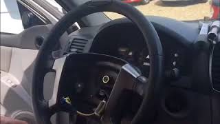 How to remove steering wheel  AIRBAG KIA Sorento mk1 VOLANTYCZ [upl. by Bikales]