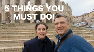 ARLES FRANCE TOP 5 things you MUST do in Arles  Ep 34 [upl. by Nnaasil987]