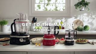 Discover the collection  KitchenAid® Food Processors [upl. by Anayra885]