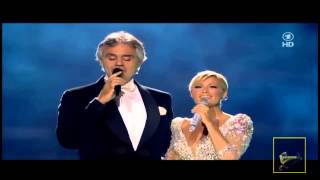 ANDREA BOCELLI HELENE FISCHER THE PRAYER [upl. by Laekim301]