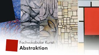 Fachvokabular Kunst Abstraktion [upl. by Ocinemod]