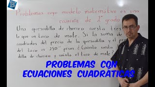 Problemas con ecuaciones cuadráticas [upl. by Nawram]