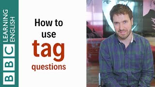 How to use tag questions  English In A Minute [upl. by Enelrad]