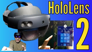 HoloLens 2 Unboxing and Demonstration [upl. by Esaele]