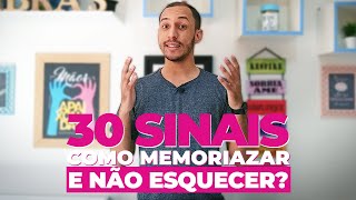 30 SINAIS EM LIBRAS COMO APRENDER E NÃO ESQUECER [upl. by Aed575]