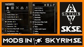 How to Install and use MODS like SkyUI in Cracked Skyrim Special Edition [upl. by Lourdes8]