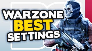 COD Warzone BEST settings for CONSOLE Xbox One amp PS4  PC  Warzone Tips [upl. by Anitrebla]