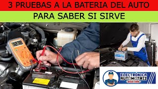 3 PRUEBAS A LA BATERIA PARA SABER SI SIRVE [upl. by Lilla]