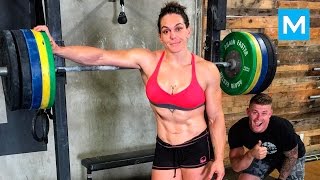 Gabi Garcia MMA Strength Training  Muscle Madness [upl. by Eeltrebor479]