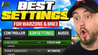 WARZONE Best Settings for SEASON 5 Graphics Audio amp Controller Settings [upl. by Schilt]