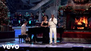 Andrea Bocelli Reba McEntire  Blue Christmas [upl. by Nuahsyt]