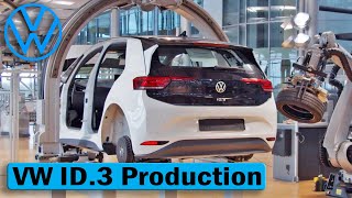 VW ID3 Production Dresden amp Zwickau Germany [upl. by Dorris]