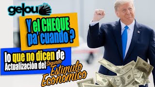 ÚLTIMAS NOTICIAS del segundo cheque de estímulo económicoEL CHEQUE PA CUANDOActualización 1023 [upl. by Zeuqram403]