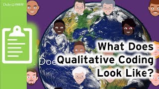 What Does Coding Looks Like Qualitative Research Methods [upl. by Nathanael]