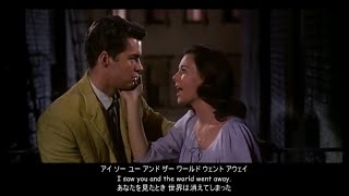 【英語】トゥナイト Tonight  ウエストサイド物語 日本語字幕 [upl. by Mayyahk136]