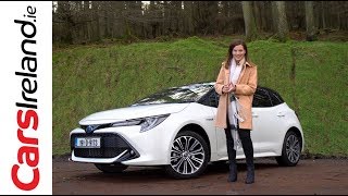 Toyota Corolla Hybrid Hatchback Review  CarsIrelandie [upl. by Itnahs]