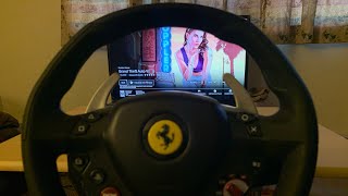 How To Play GTA 5 with Ferrari Thrustmaster T80 Racing Steering Wheel PS4 and GAMEPLAY [upl. by Leivad]