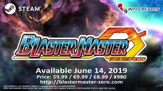 Blaster Master Zero  Official Trailer Steam [upl. by Kimon831]