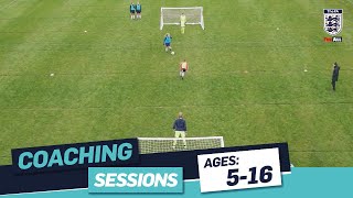 Part One  Sam Griffiths Quick Shooting  FA Learning Coaching Session [upl. by Paolina]