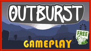 OUTBURST  GAMEPLAY  REVIEW  FREE STEAM GAME 🤑 [upl. by Danice]