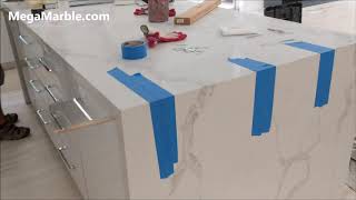 Quartz Kitchen Countertops Suffolk County NY [upl. by Enyawad]