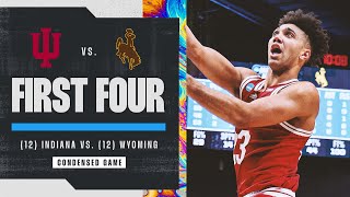 Indiana vs Wyoming  First Four NCAA tournament extended highlights [upl. by Neleh]