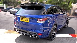 Land Rover Range Rover Overfinch GT SVR  LOUD REVS [upl. by Nomahs]