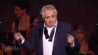 Dernier concert Michel Sardou  Medley En Chantant  Les Bals populaires  Le Rire du Sergent [upl. by Enelrac]