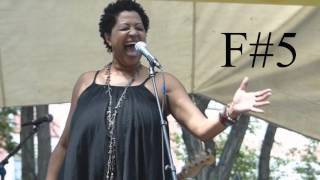 Lisa Fischer Full Vocal Range A2  G6 Live amp Studio [upl. by Akirahs]