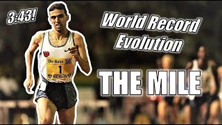 THE WORLD RECORD HISTORY OF THE MILE  The Progression to 343 [upl. by Anelac]