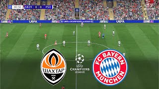 SHAKHTAR DONETSK vs BAYERN MUNICH  UEFA CHAMPIONS LEAGUE 202425 [upl. by Neillij]