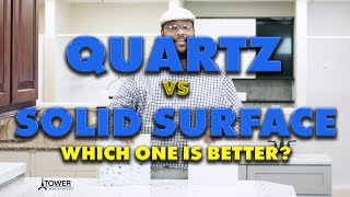 Quartz Vs Solid Surface  Which One is Better [upl. by Stormie]