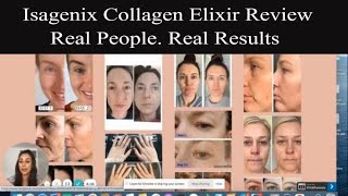 Isagenix Collagen Elixir Results [upl. by Suisyola]