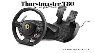 Thrustmaster t80 Ferrari 488 GTB Edition [upl. by Rubio841]