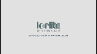 Kerlite  Superior quality thin ceramic slabs [upl. by Leesen]