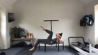 20 Minute Pilates Rebounding Workout on the bellicon® [upl. by Winslow]