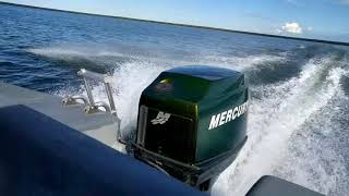 Mercury 60HP 2Stroke demo [upl. by Yusem120]