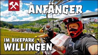 ANFÄNGER im BIKEPARK WILLINGEN  das erste Mal [upl. by Crean]