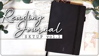 2022 Reading Journal Setup [upl. by Ecirahc831]