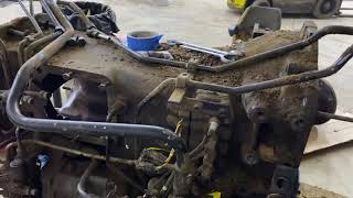 Case IH Transmission Teardown and Rebuild [upl. by Kilar311]