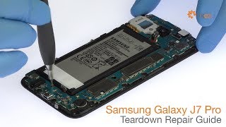 Samsung Galaxy J7 Pro Teardown Repair Guide  Fixezcom [upl. by Secnarfyram483]