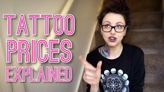 HOW TATTOO PRICES WORK Ask a Tattoo Artist [upl. by Dewain]