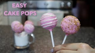 Easy Cake Pop Tutorial [upl. by Umont152]