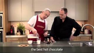 How to make a hot chocolate using an aerolatte milk frother [upl. by Narcis378]