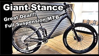 2021 Giant Stance 275 Full Suspension Mountain Bike  Review Specs Details Is it right for you [upl. by Bowler]